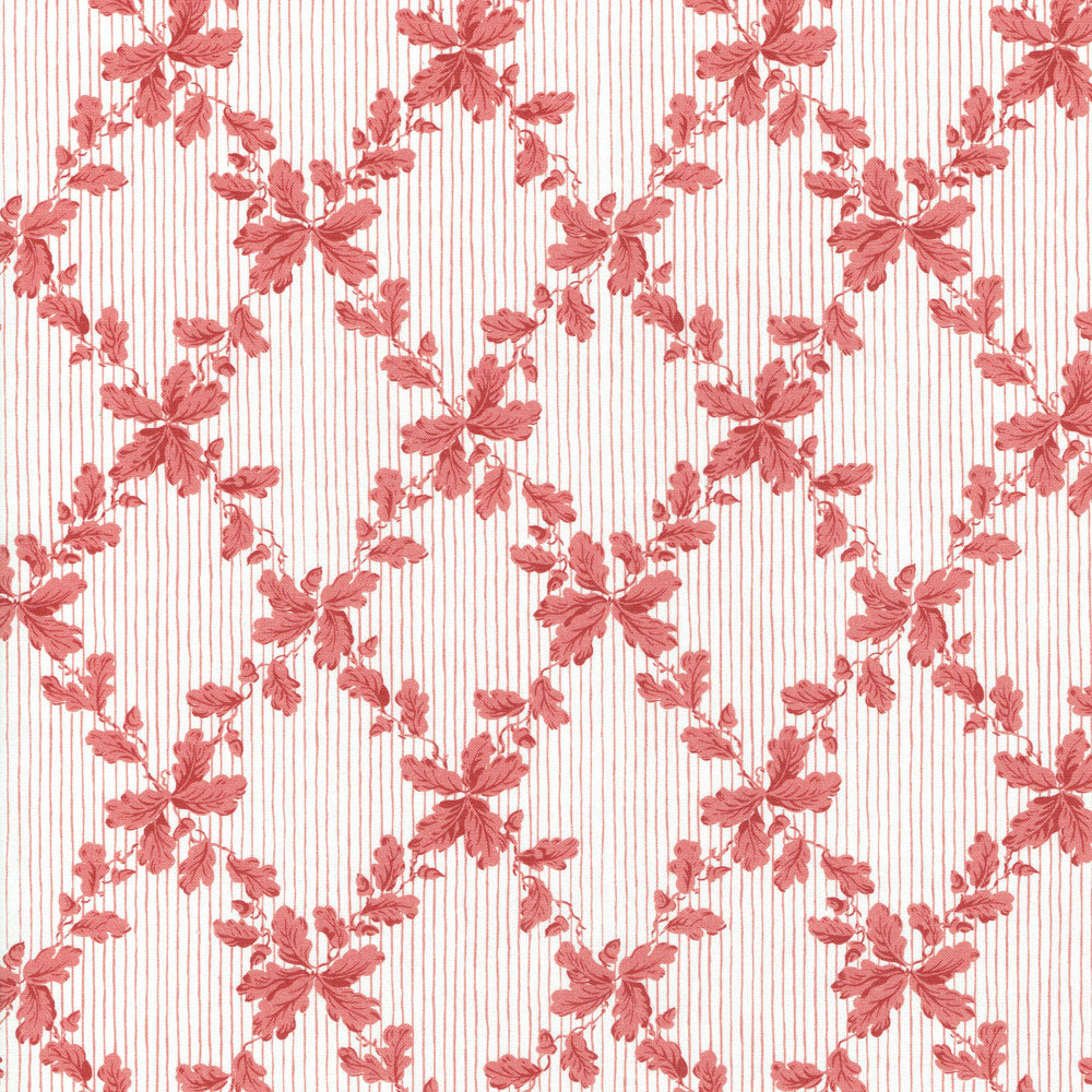 Ulverston Fabric by Titley & Marr in Cherry