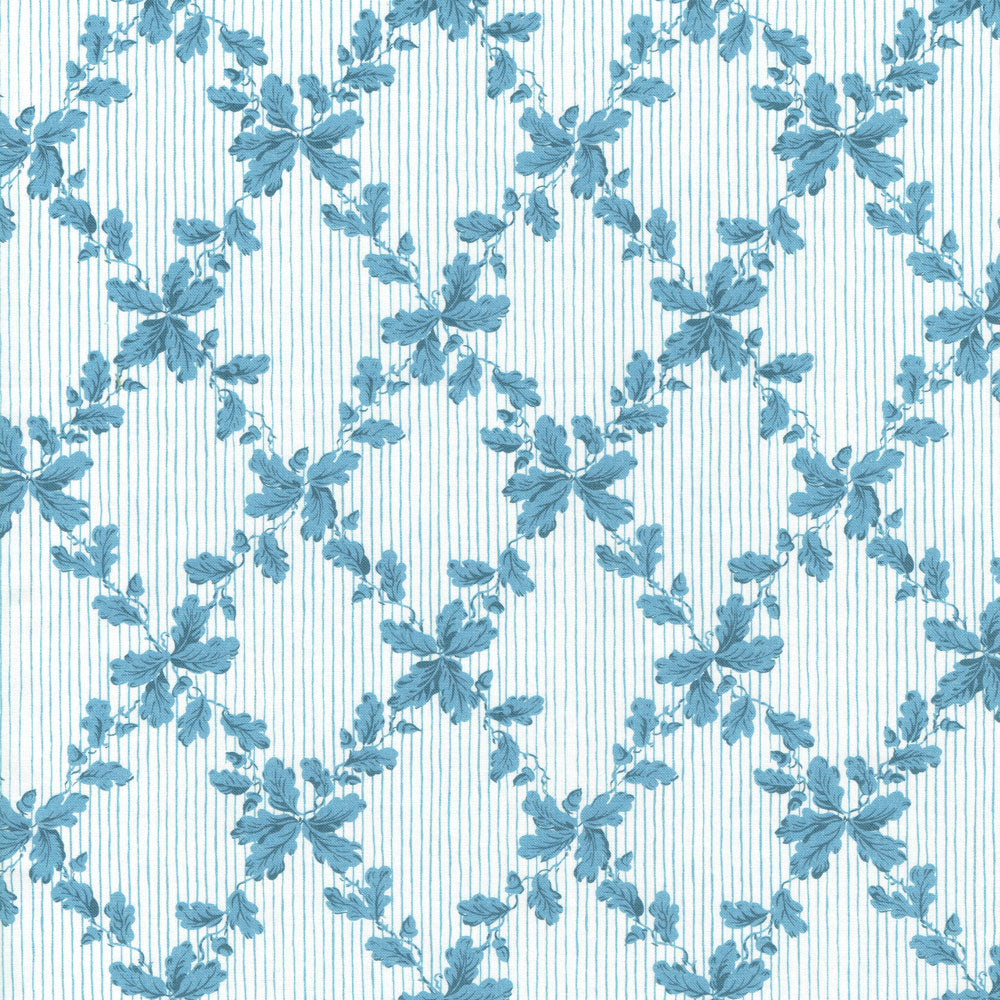 Ulverston Fabric by Titley & Marr in Blue