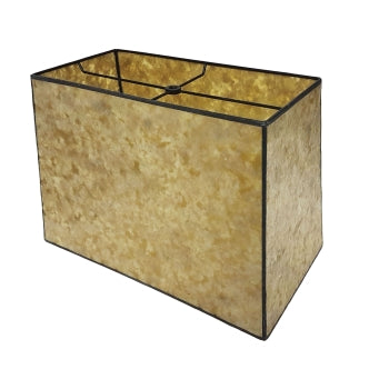 Golden Mica Retro Rectangle Lamp Shade