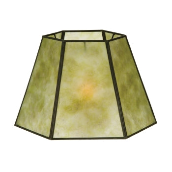 Hexagon Shape Mica Lampshade, UNO fitter