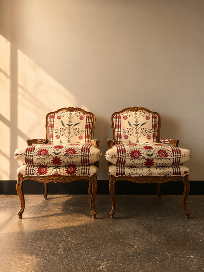 Pierre Frey Louis XV Chair