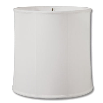 Deep Drum No-Hug, Off White Tissue Shantung, Choice of Size