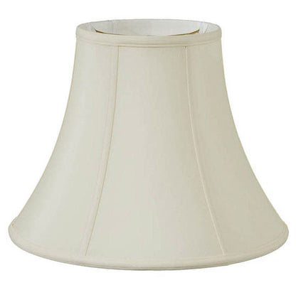 Eggshell Tissue Shantung Deluxe Bell Shade, Choice of Size