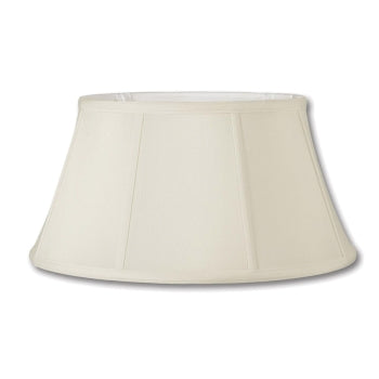 Eggshell Bouillotte Shallow Empire, Tissue Shantung, Choice of Size