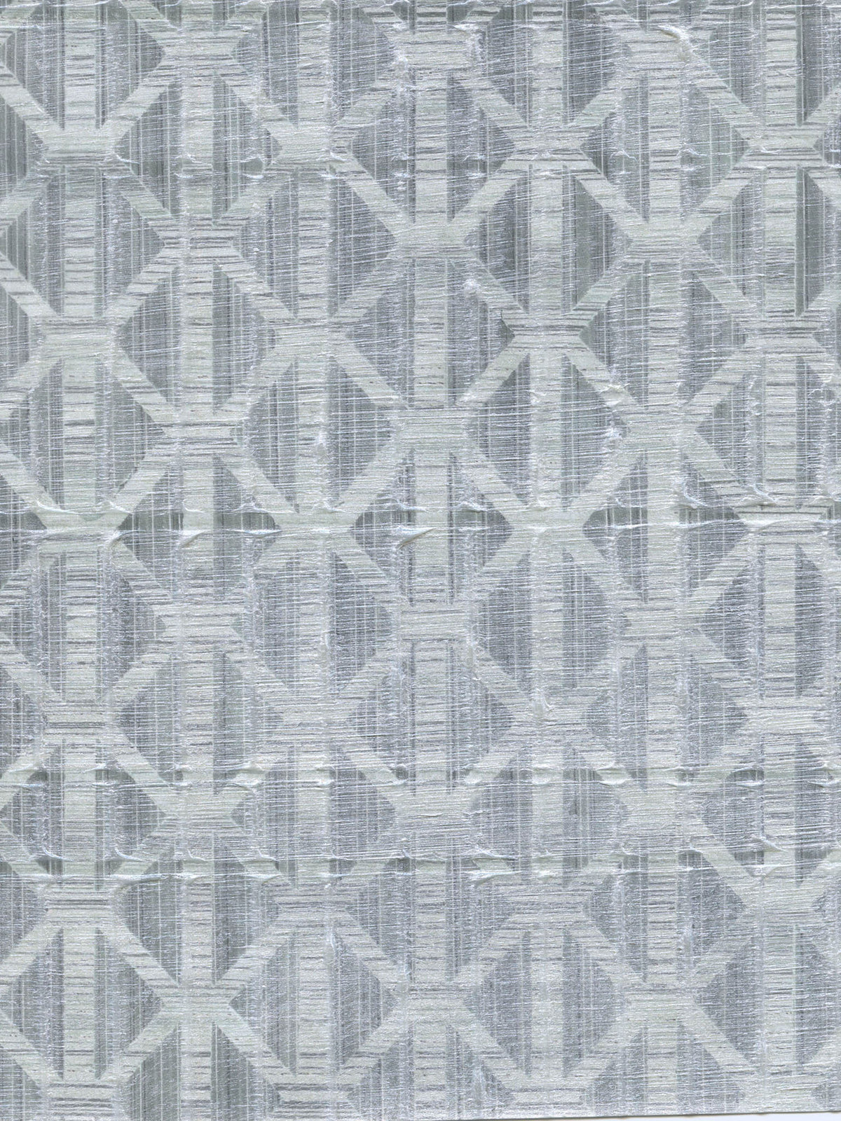 Hydra Wallpaper by Holland & Sherry in Silver