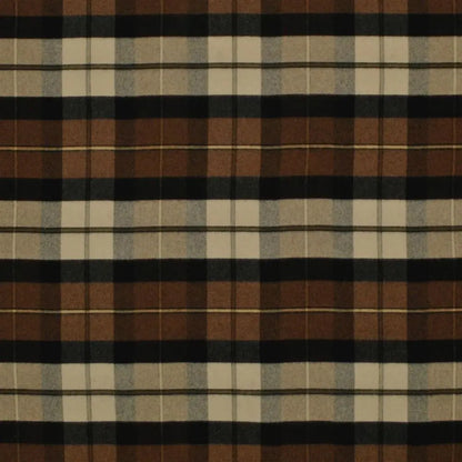 Coach Road Tartan Fabric by Ralph Lauren in Otter