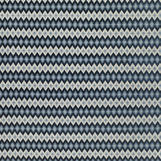 Perzina Fabric by William Yeoward in Midnight