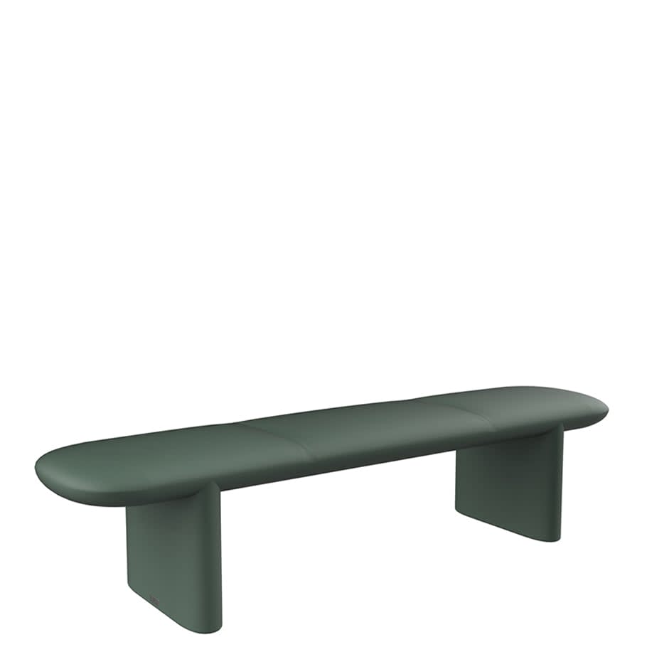 Chill Backless Bench 180 by JANUS et Cie in Sage