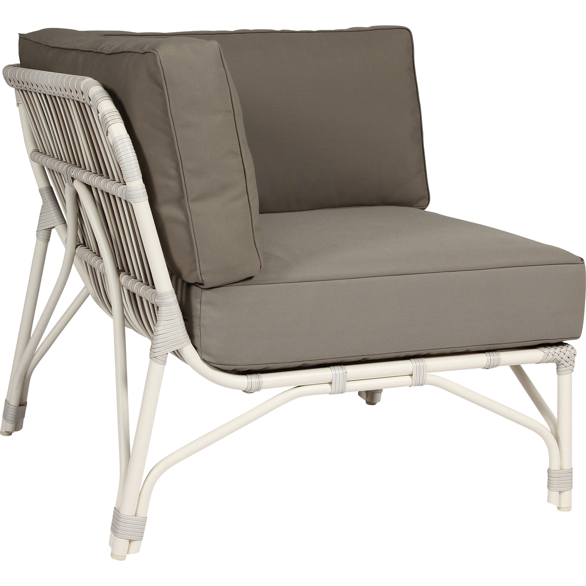 Lucy Module Corner by JANUS et Cie in Crema Gris