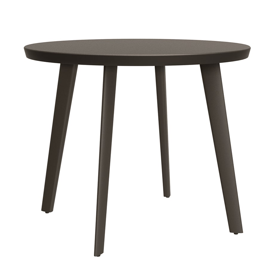 Spark Dining Table Round 90 by JANUS et Cie in Bronze