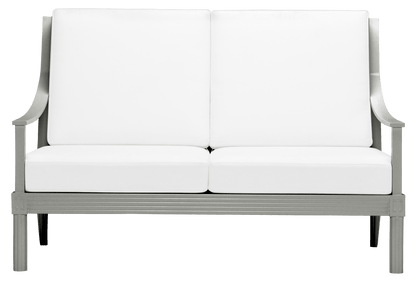 Quadratl Sofa 2 Seat by JANUS et Cie in Chassis Silver