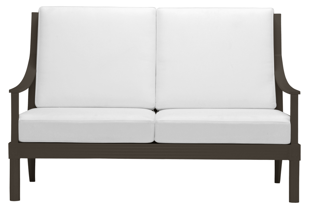 Quadratl Sofa 2 Seat by JANUS et Cie in Pewter
