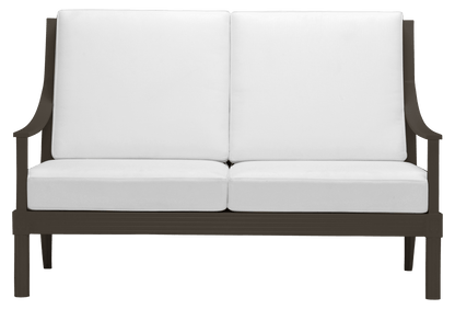 Quadratl Sofa 2 Seat by JANUS et Cie in Pewter