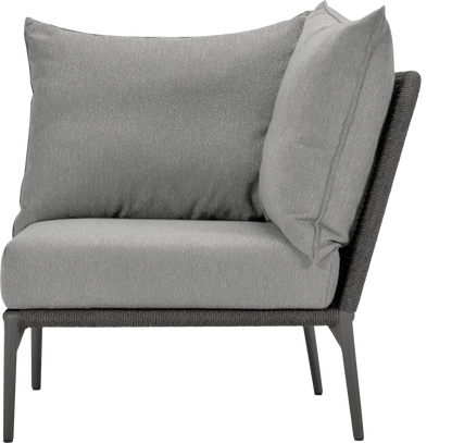 Knot Module Corner by JANUS et Cie in Shale
