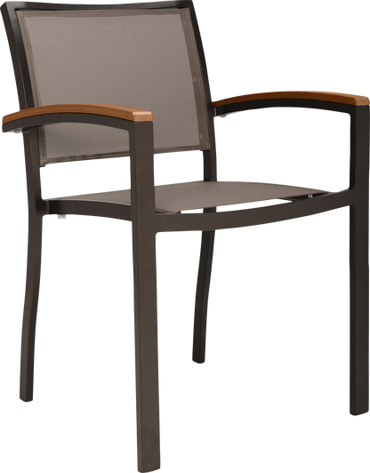 Koko Ii Alta Stackable Mesh Armchair