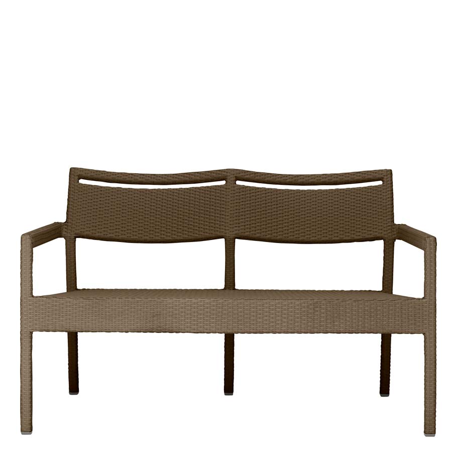 Niche Sofa 2 Seat by JANUS et Cie in Khaki
