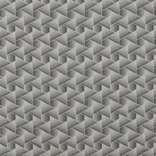 Delray Outdoor Fabric by Designers Guild in Noir