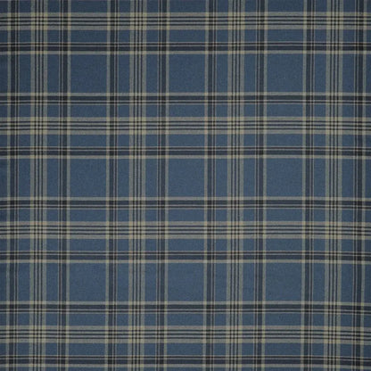 Deerpath Trail Plaid Fabric by Ralph Lauren in Ink