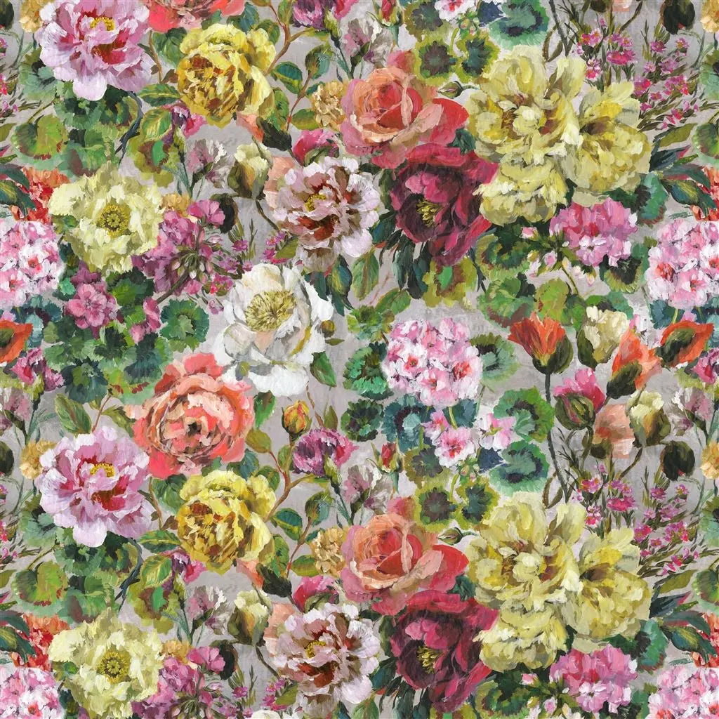 Grandiflora Rose Fabric by Designers Guild in Epice