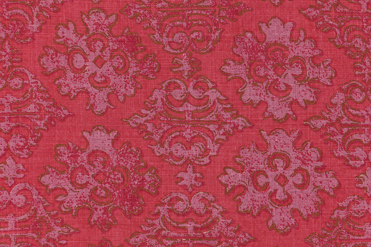 Lamak Fabric by Raoul Textiles in Plum