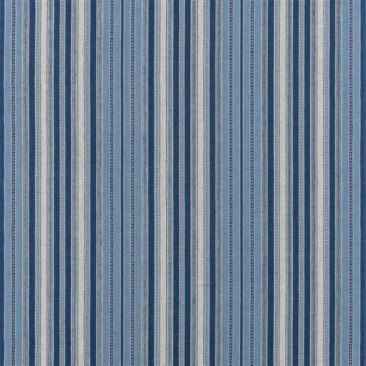 Almacan Fabric by William Yeoward in Indigo