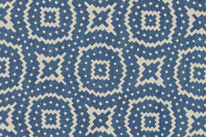 Java Fabric by Raoul Textiles in Indigo