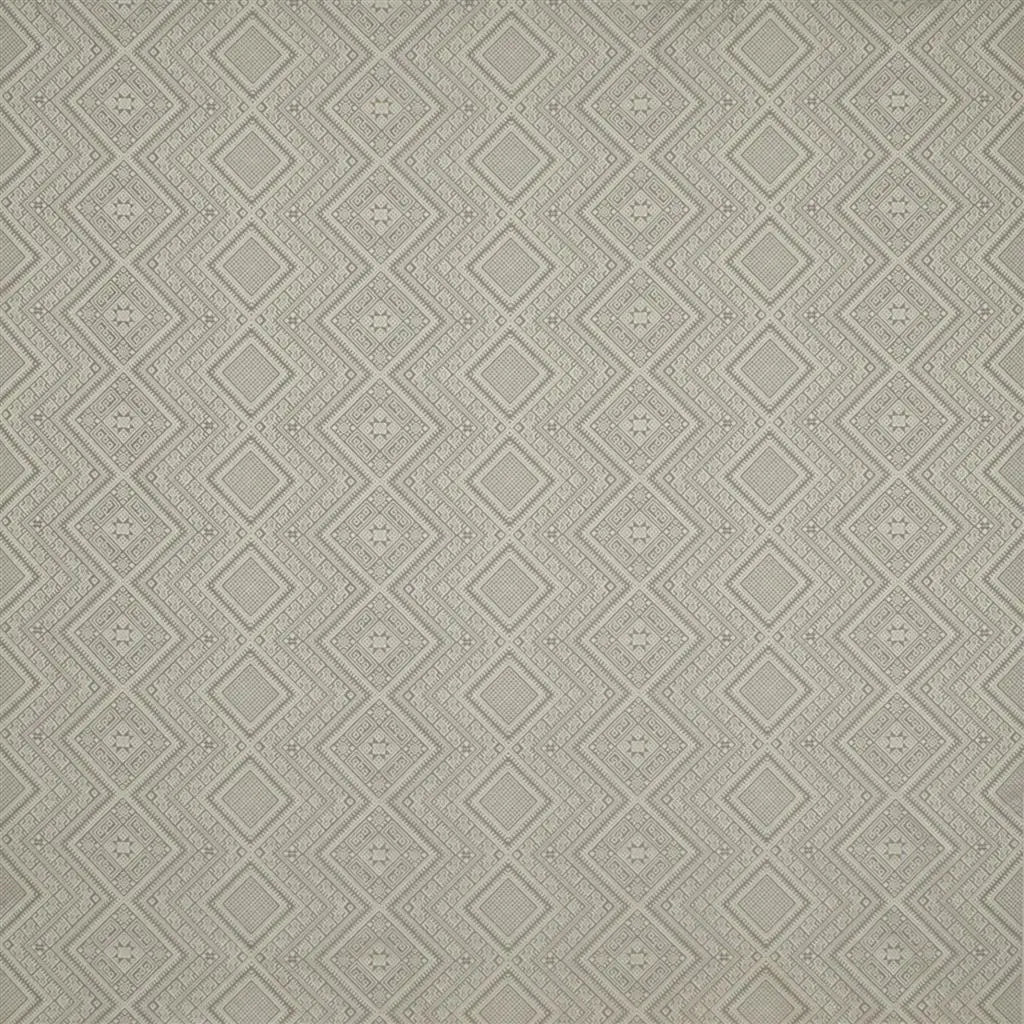 Hawksmoor Diamond Fabric by Ralph Lauren in Silverware