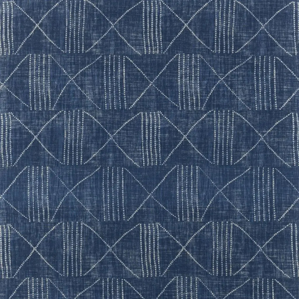 Lagos Fabric by Ralph Lauren in Indigo