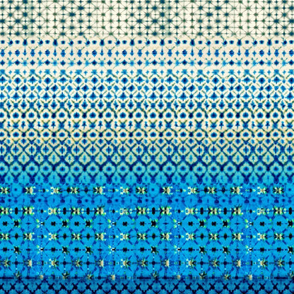 Karaoshi Wallpaper Panel by Designers Guild in Indigo