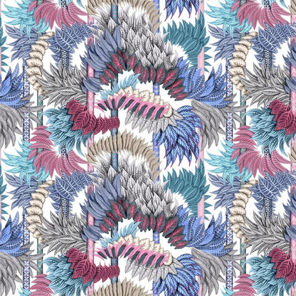 Belorizonte Fabric by Christian Lacroix in Azur