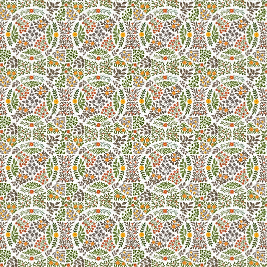 Pensthorpe Fabric by William Yeoward in Spice