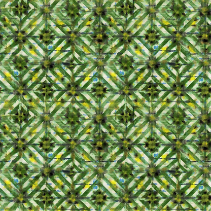 Parquet Batik Fabric by Designers Guild in Forest