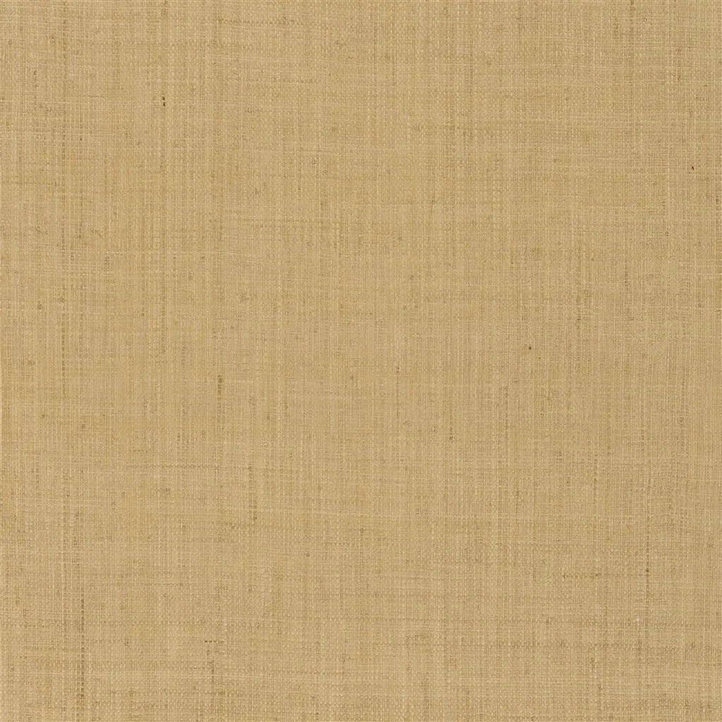 Lantana Weave Wallpaper by Ralph Lauren in Straw