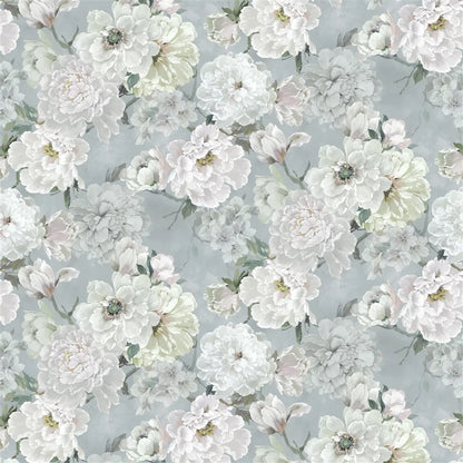 Fleur Blanche Fabric by Designers Guild in Platinum