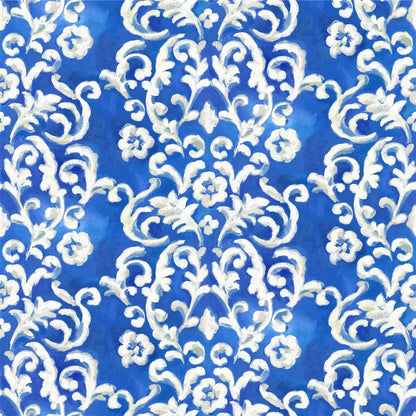 Isolotto Fabric by Designers Guild in Cobalt