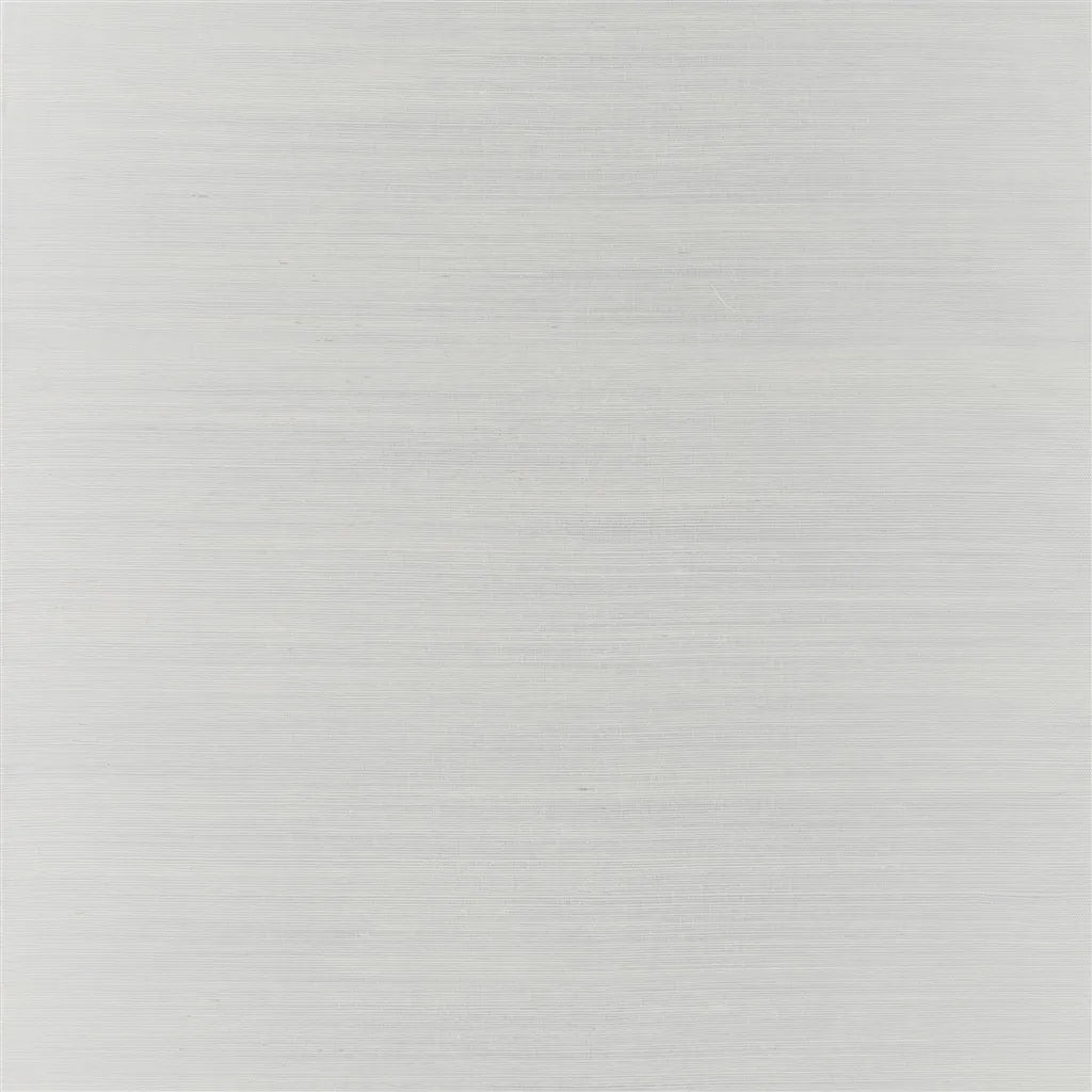 Maslin Weave Wallpaper by Ralph Lauren in Platinum