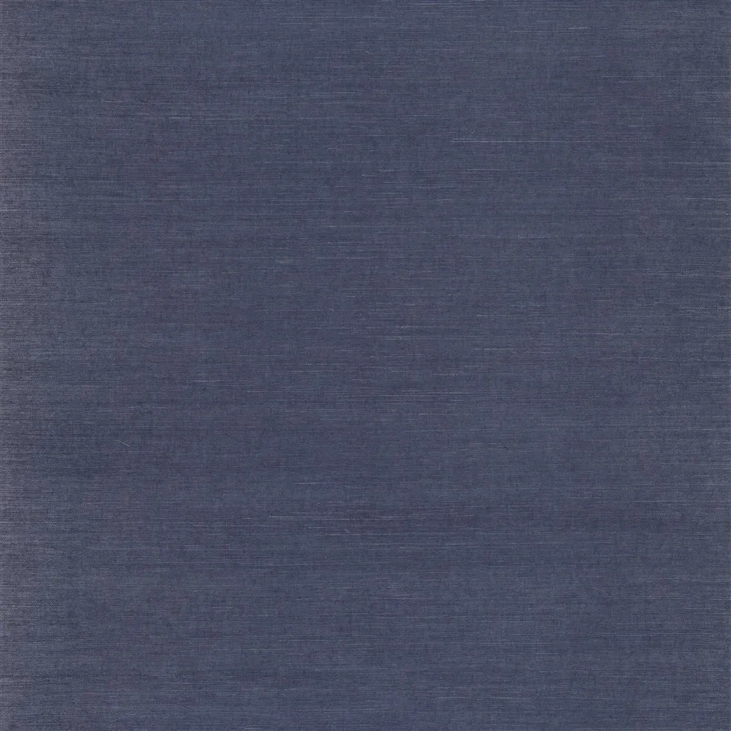Maslin Weave Wallpaper by Ralph Lauren in Ink