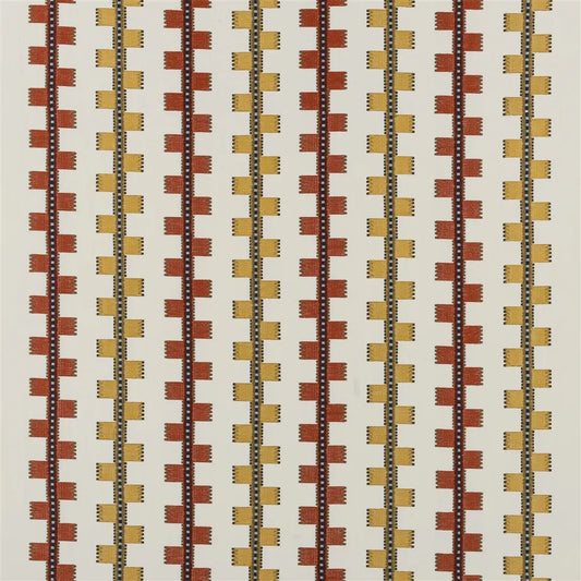 Khotan Fabric by William Yeoward in Spice