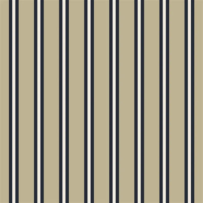 Cricket Stripe Fabric by Ralph Lauren in Blue