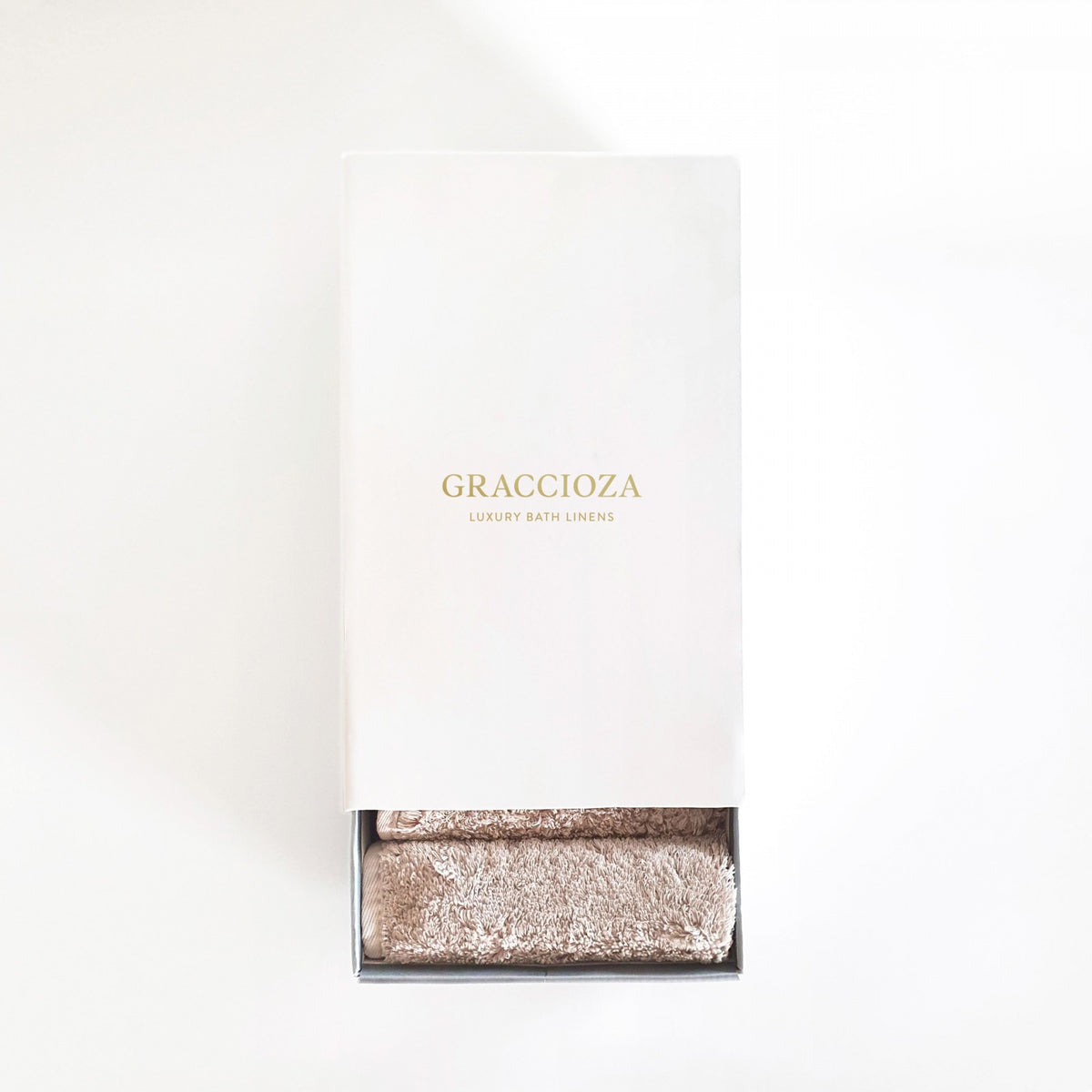 Egoist Washcloth Gift Set by Graccioza in FOG