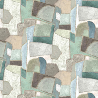 Clay Collage Fabric by Designers Guild in Ecru