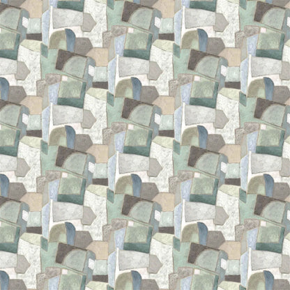 Clay Collage Wallpaper Panel by Designers Guild in Ecru