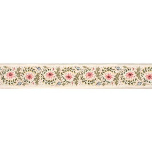 Floral Trail Border Narrow Wallpaper by Salvesen Graham in Original