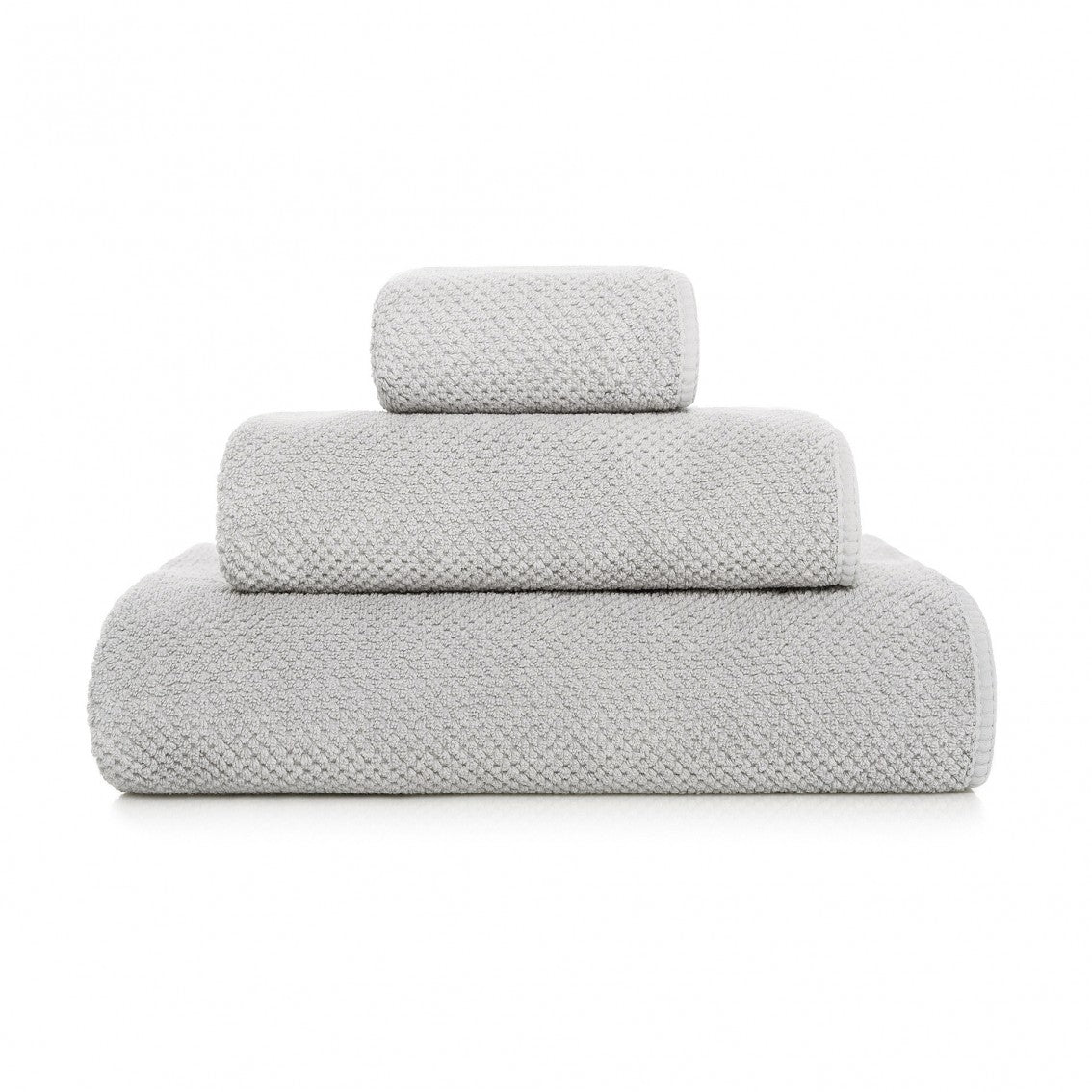 Bee Waffle Bath Towel - SILVER - 28''X55'' | Bath Towel
