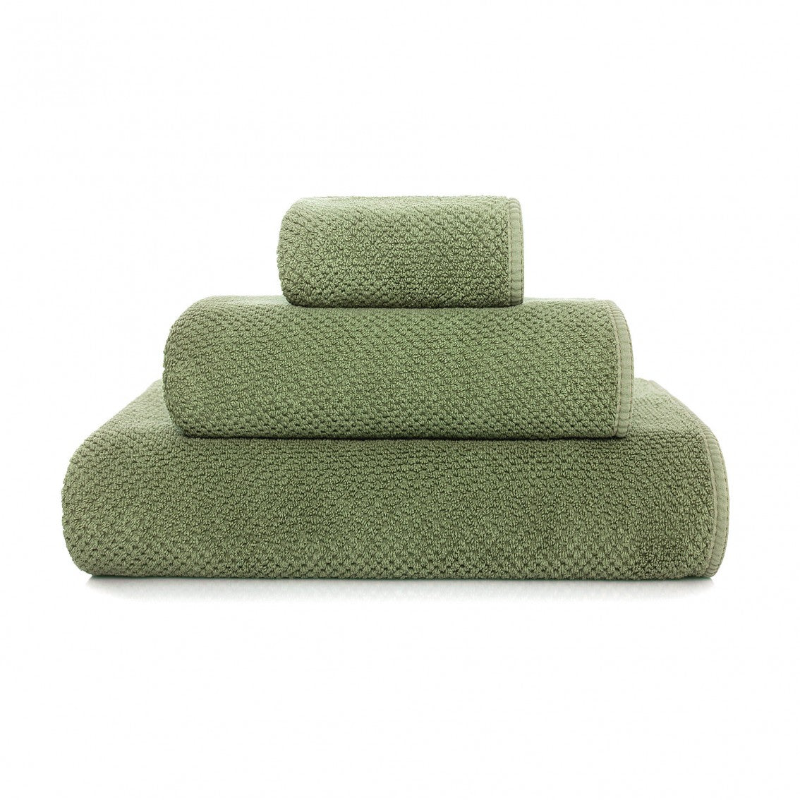Bee Waffle Bath Towel - JADE - 28''X55'' | Bath Towel