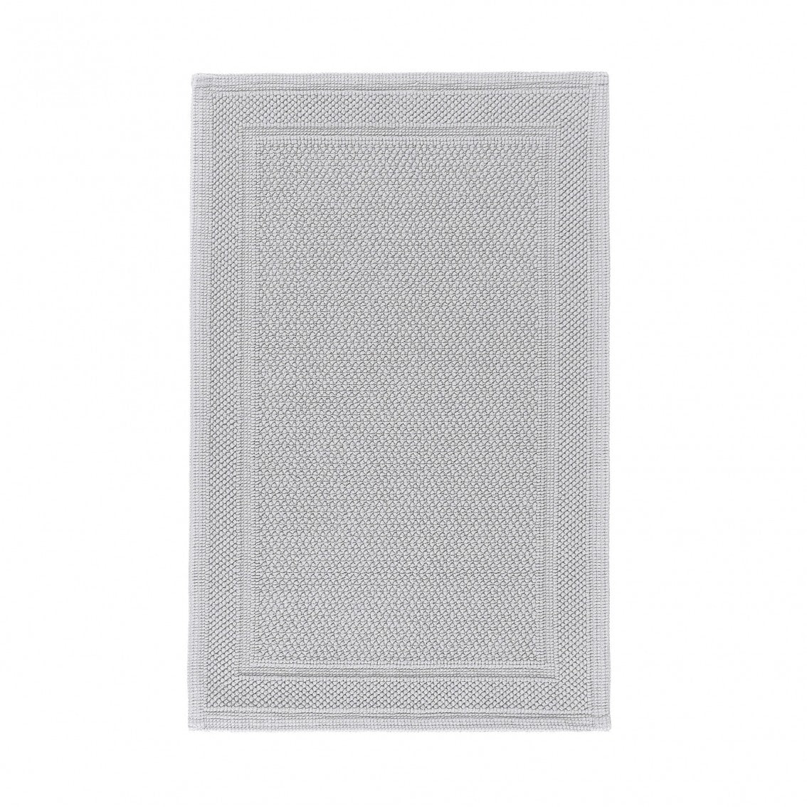 Bee Waffle Bath Mat - SILVER - 24''X47''