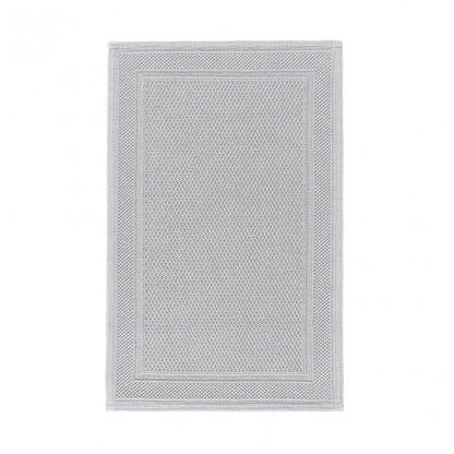 Bee Waffle Bath Mat - SILVER - 24''X47''