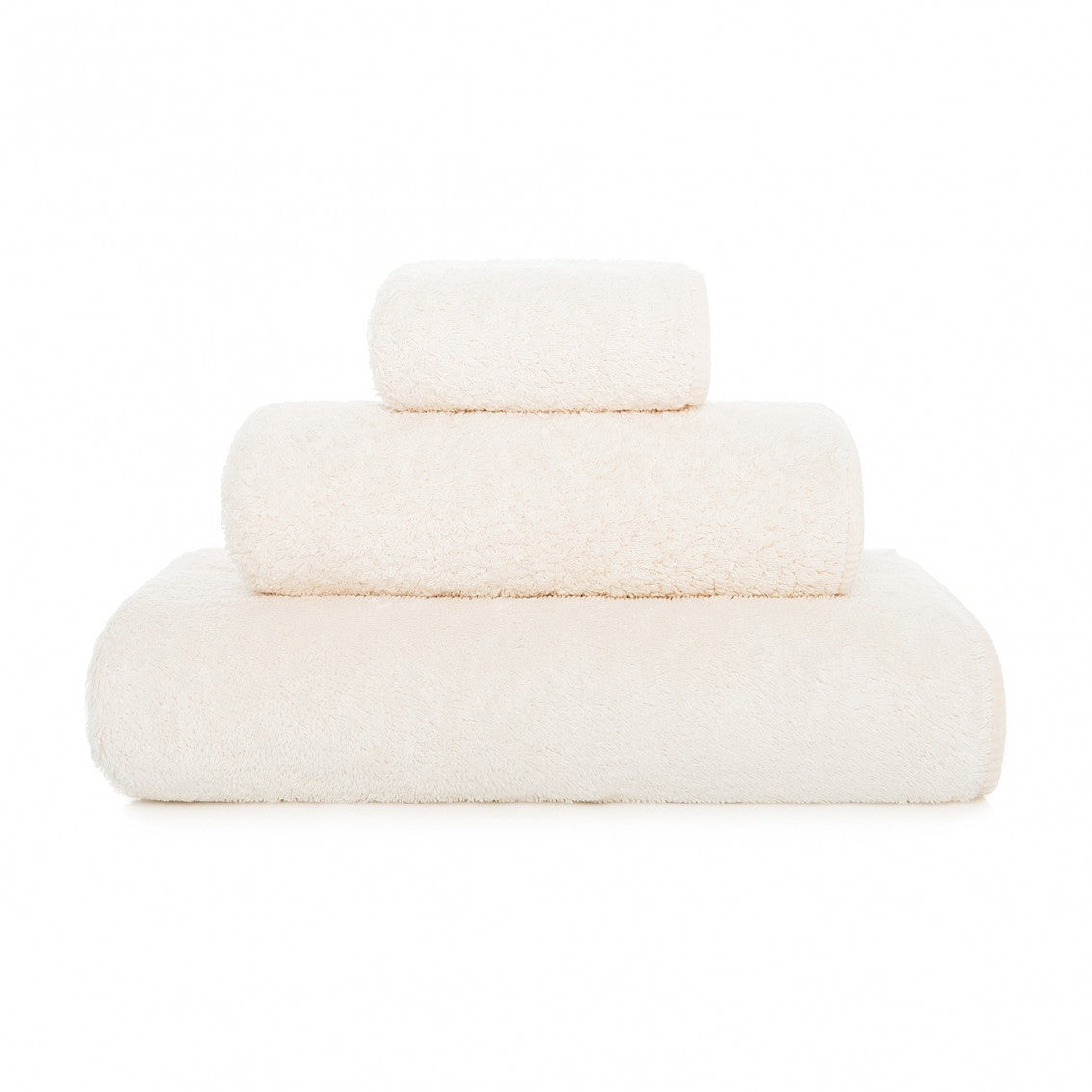Long Double Loop Bath Towel - NATURAL - 38''X59'' | Bath Sheet