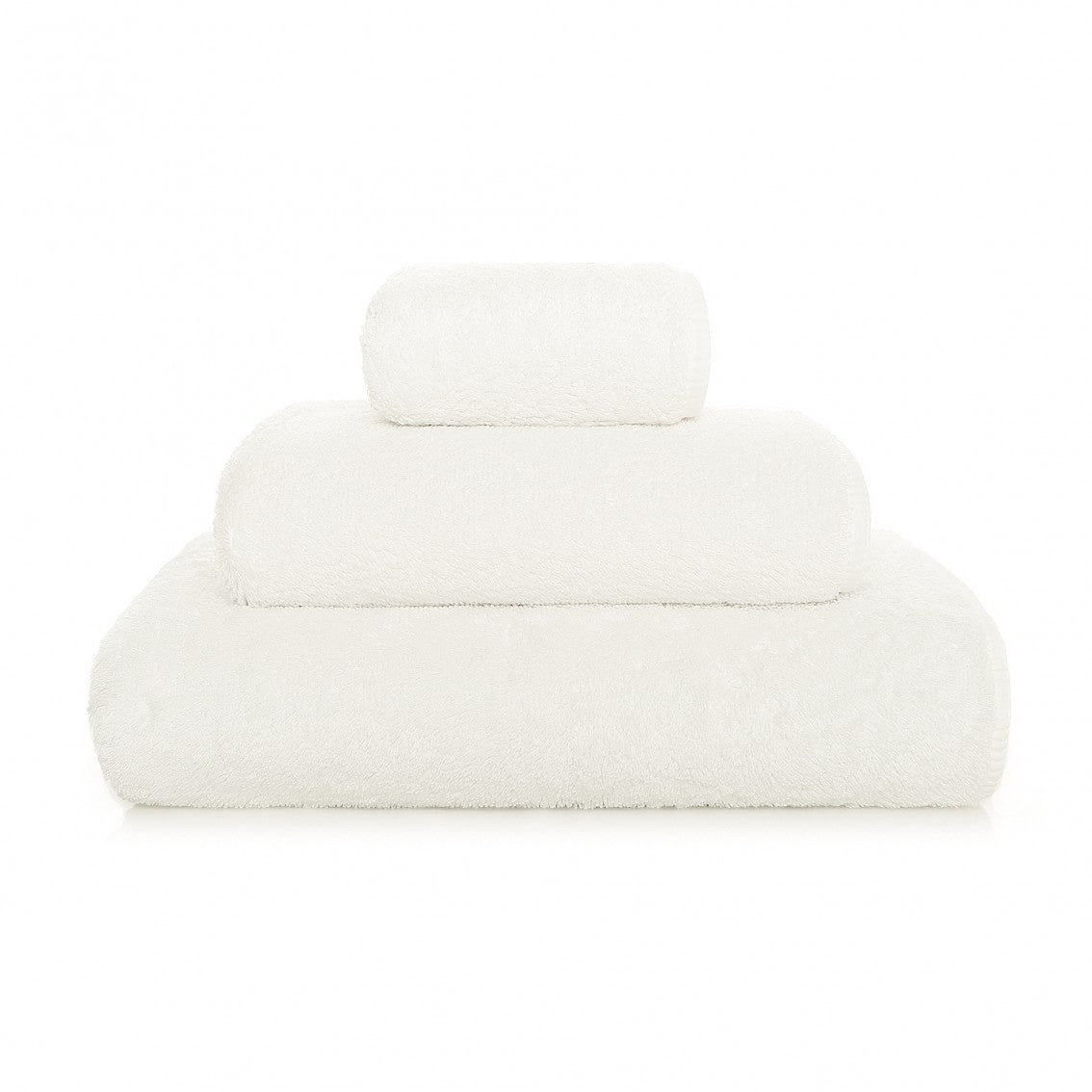 Long Double Loop Guest Towel - SNOW - 12''X20'' | Guest Towel