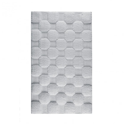 Aura Bath Rug - SILVER - 24''X39''